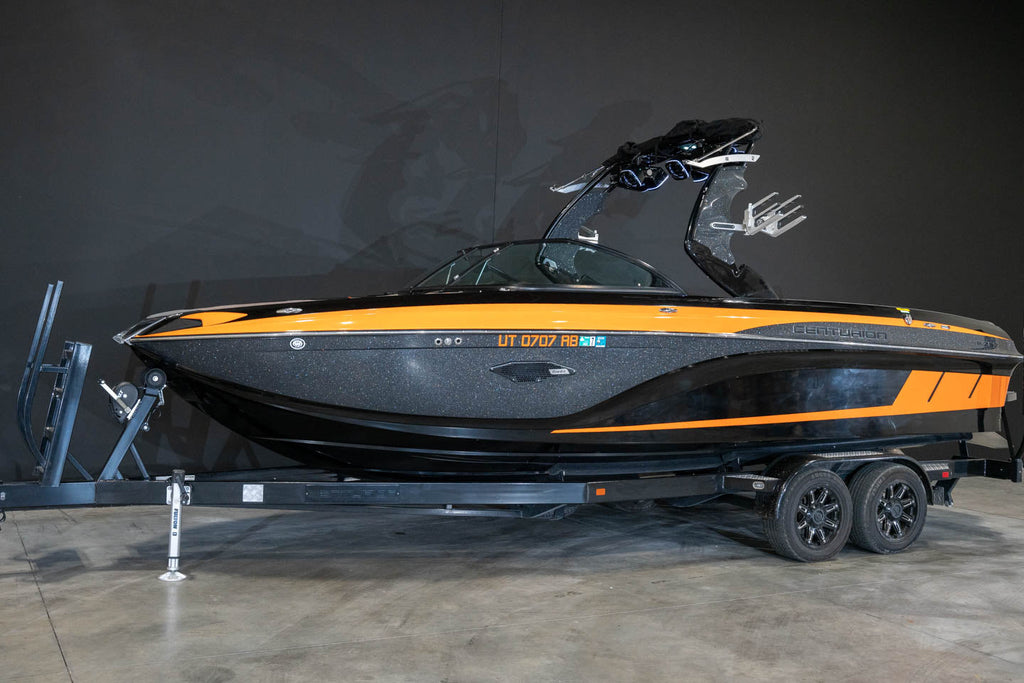 2017 Centurion Ri237 Black Flake / Orange - BoardCo Boats