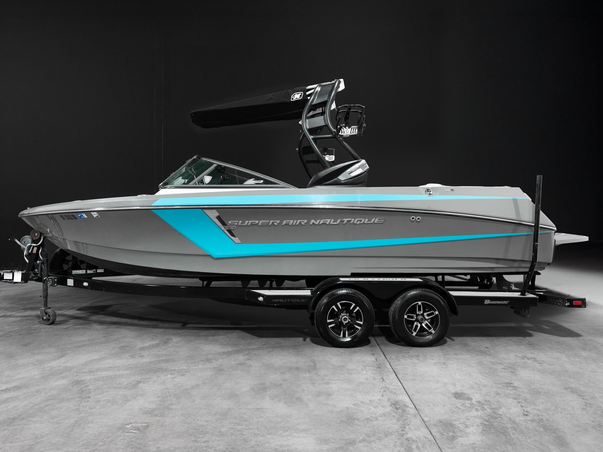 2017 Super Air Nautique 230 - Grey / Reef Blue - BoardCo Boats