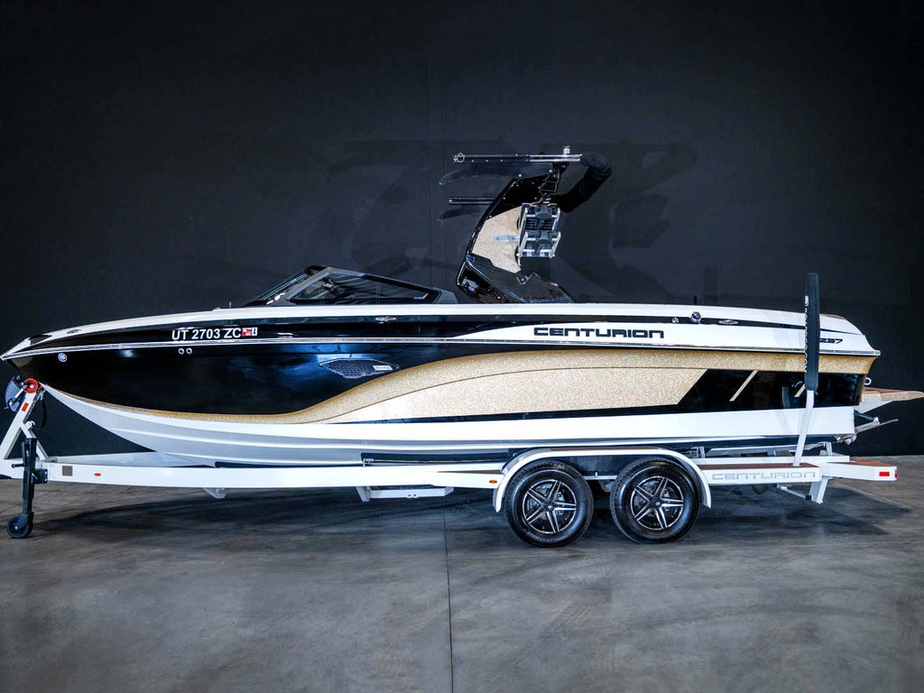 2021 Centurion Ri237 Champagne Flake / Black / White - BoardCo Boats