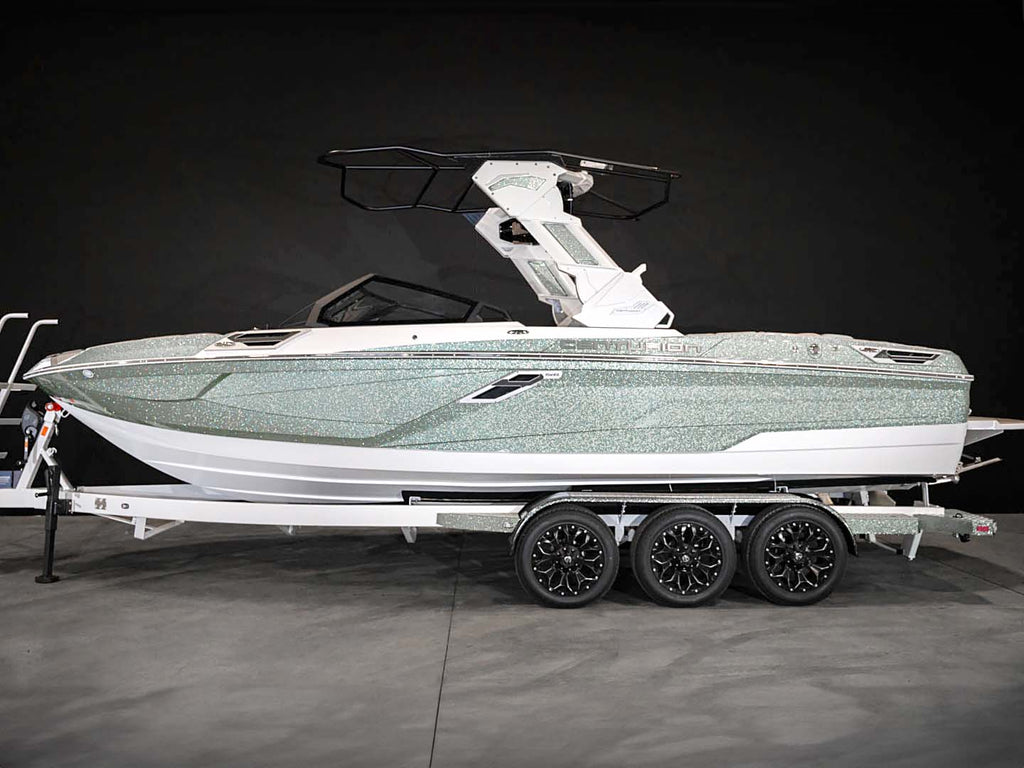2024 Centurion Ri245 - Olive Pewter Flake / White Frost - BoardCo Boats
