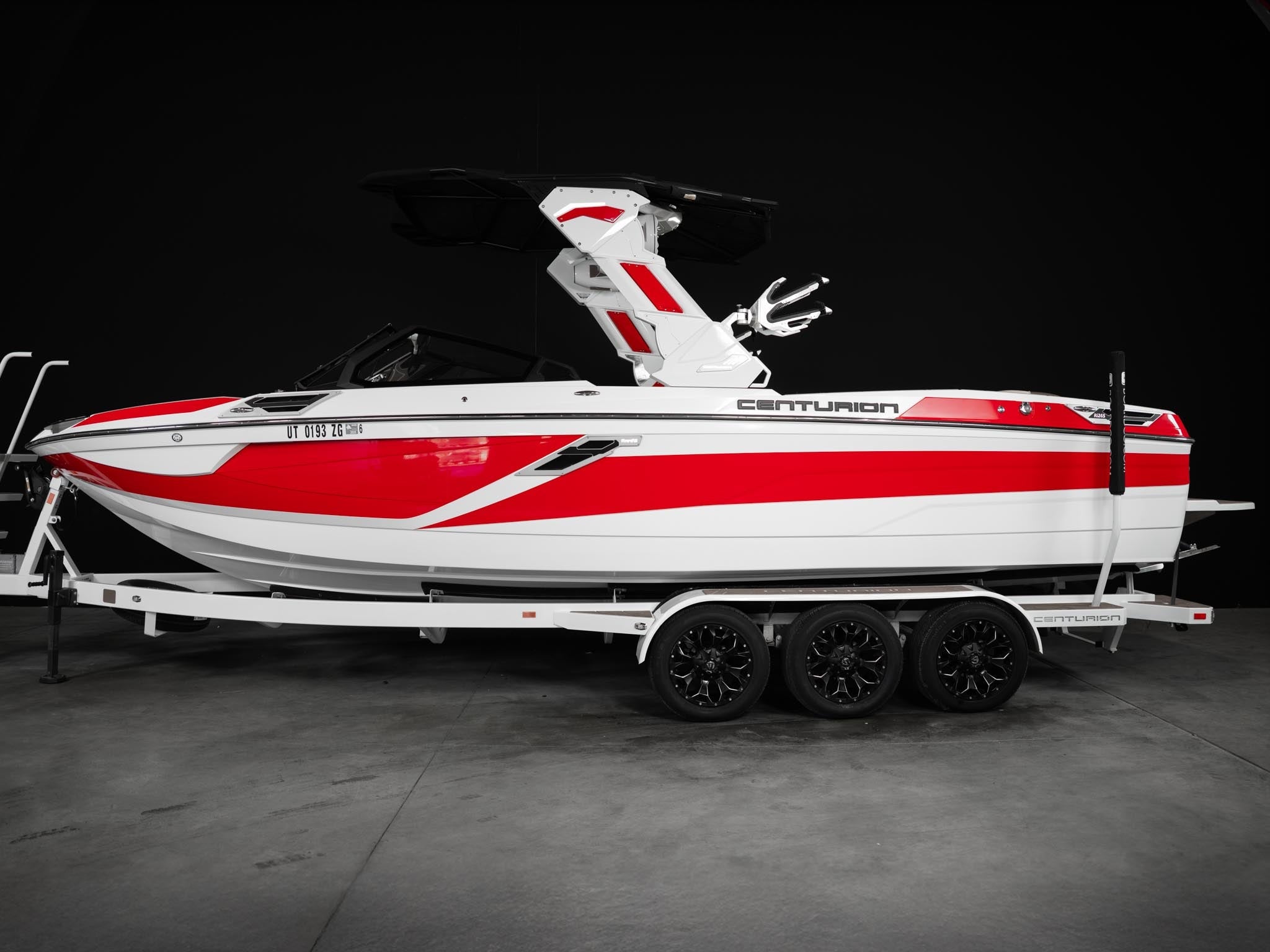 2024 Centurion Ri265 - Red / White - BoardCo Boats