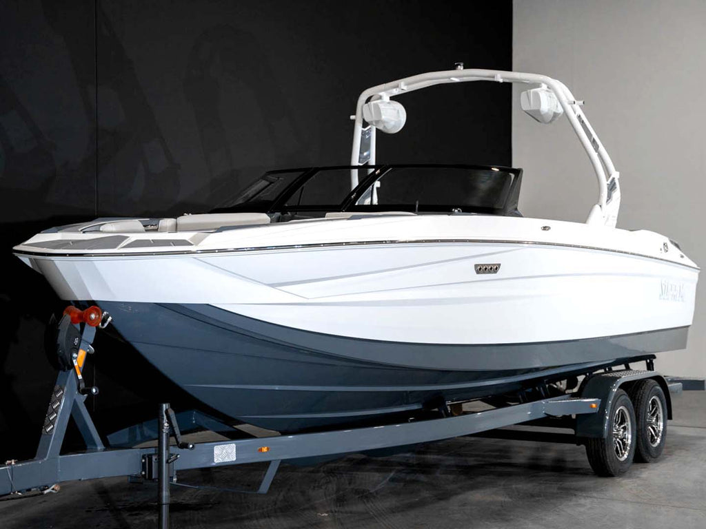 2024 Supreme S240 Charcoal / White - BoardCo Boats