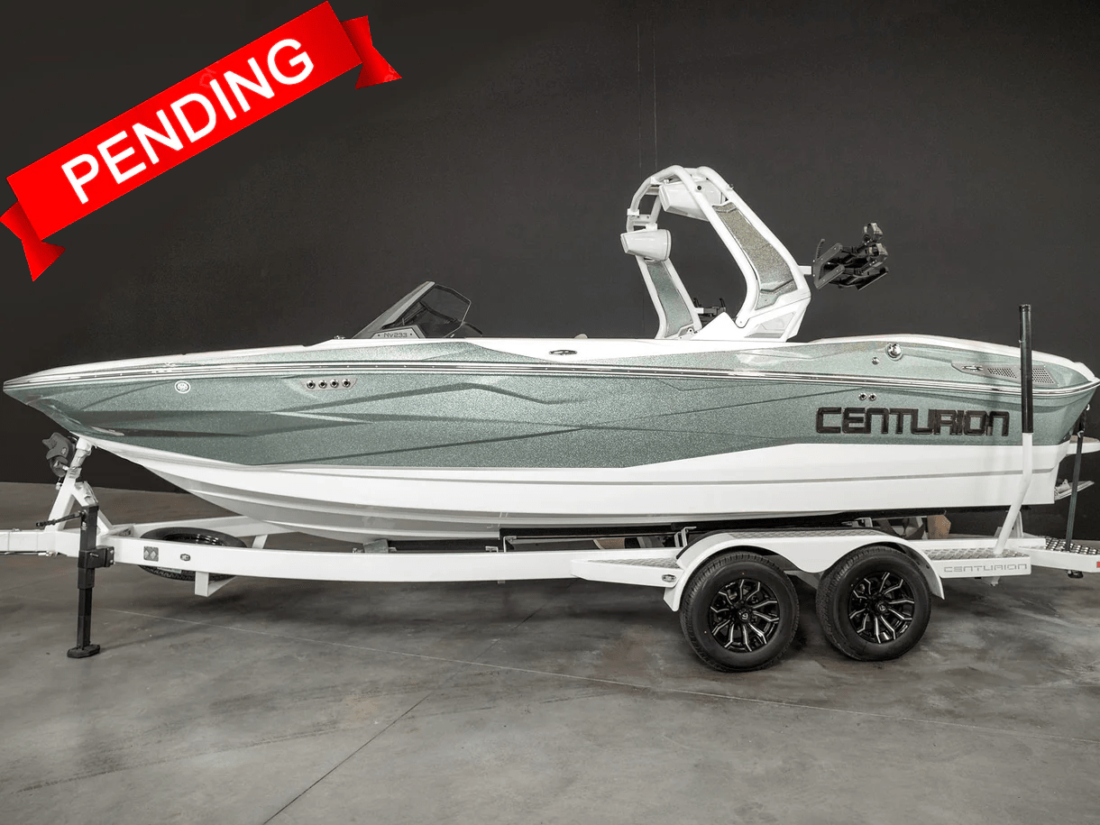 2025 Centurion NV233 - Olive Flake / White Frost - BoardCo Boats