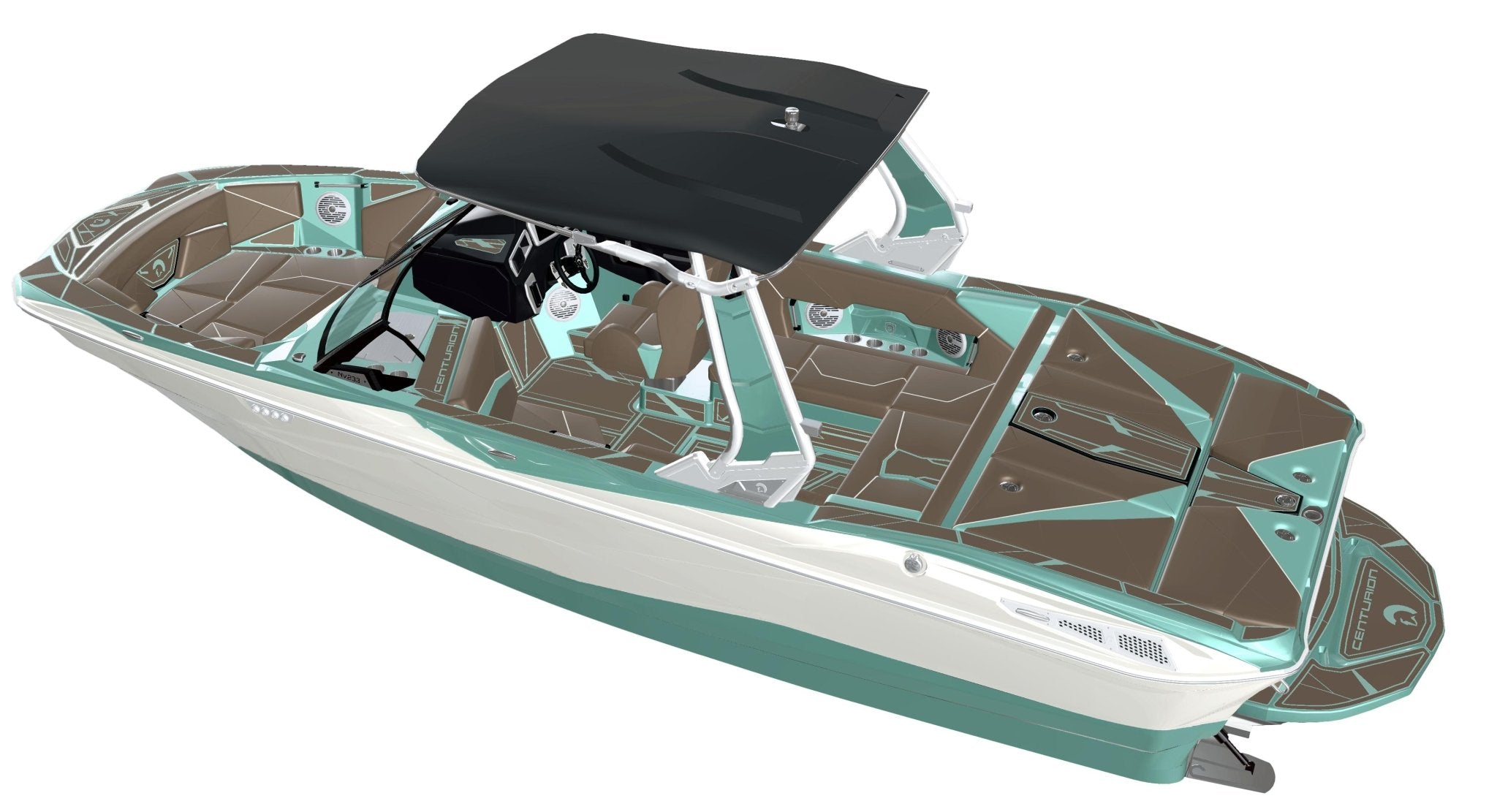 2025 Centurion Nv233 - Spearmint / White Frost - BoardCo Boats