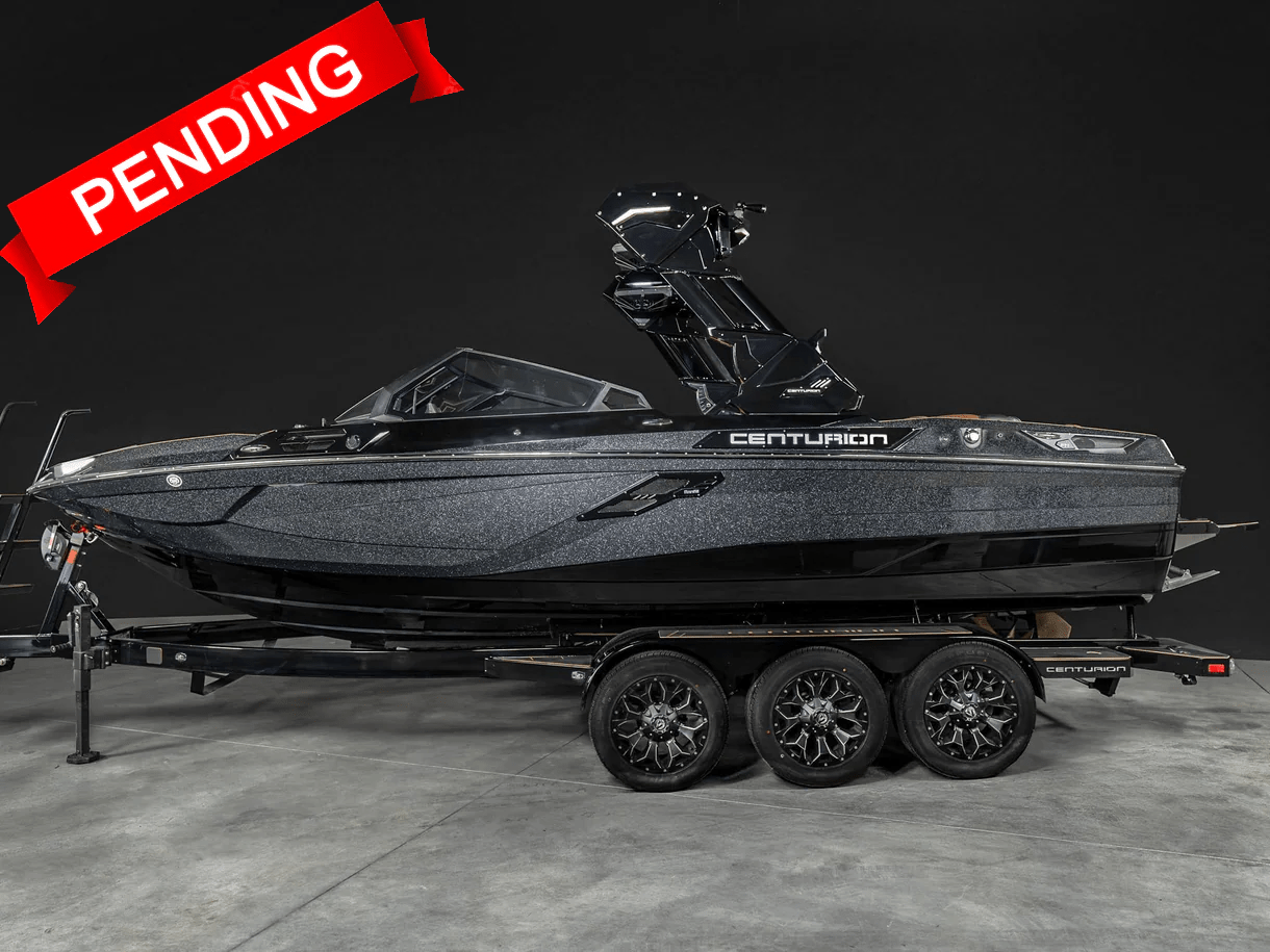 2025 Centurion Ri230 - Black / Black Metal Flake - BoardCo Boats