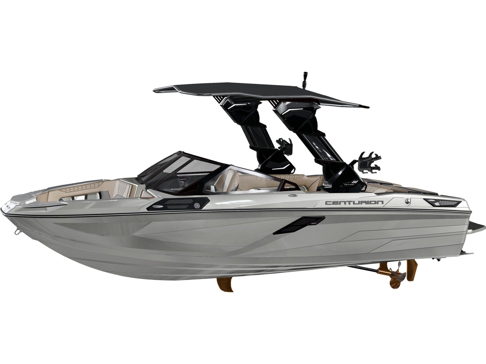 2025 Centurion Ri230 - Stone Grey / Mocha - BoardCo Boats