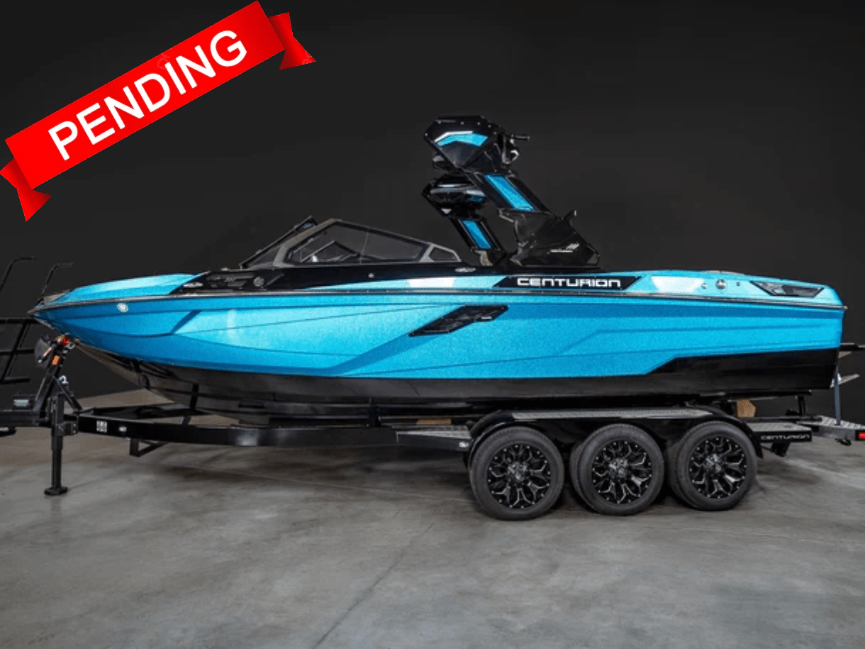 2025 Centurion Ri245 - Blue Flake / Black - BoardCo Boats