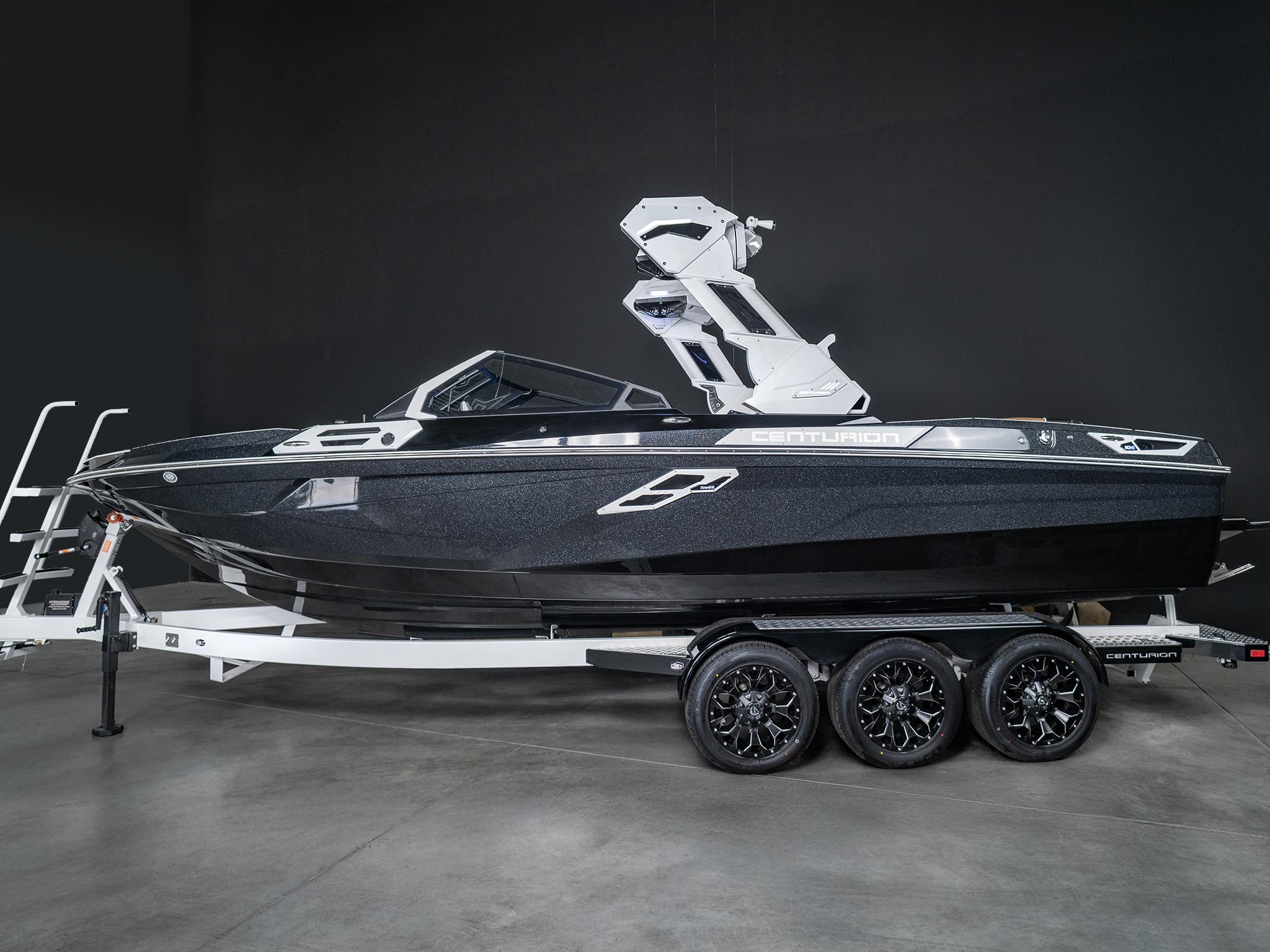 2025 Centurion Ri245 - Onyx Black / Black Flake / White Accents