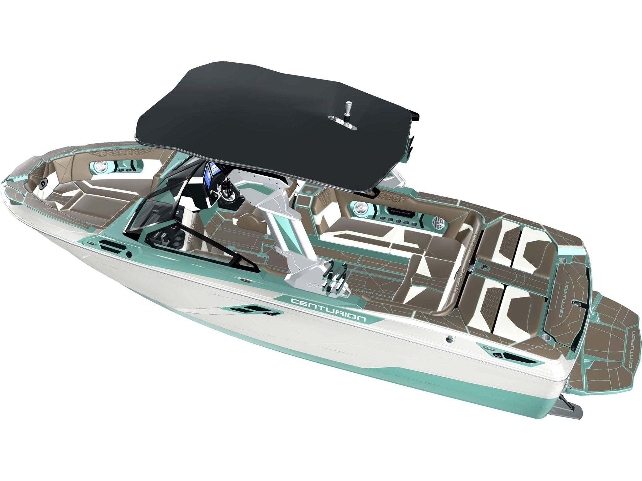 2025 Centurion Ri245 - Spearmint / White Frost - BoardCo Boats