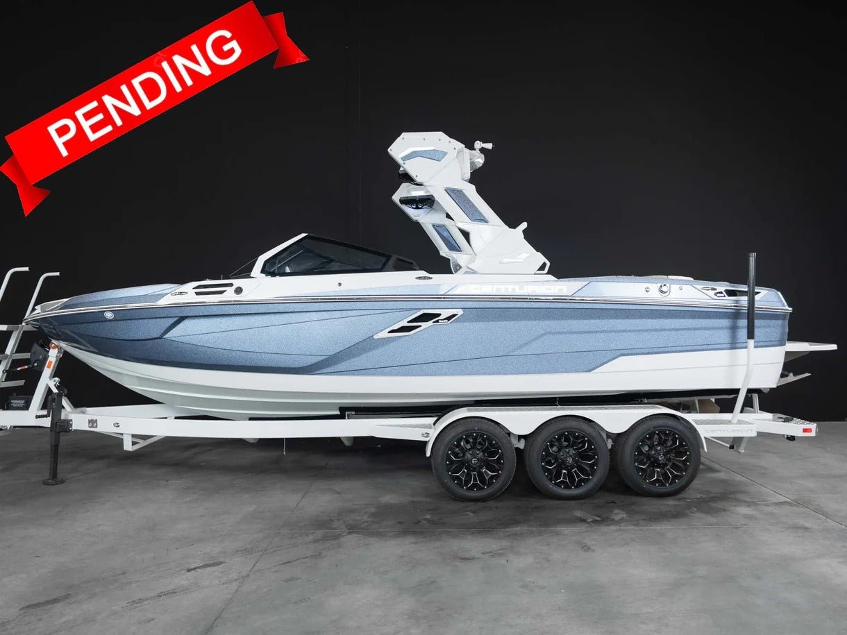 2025 Centurion Ri245 - Steel Blue / White - BoardCo Boats