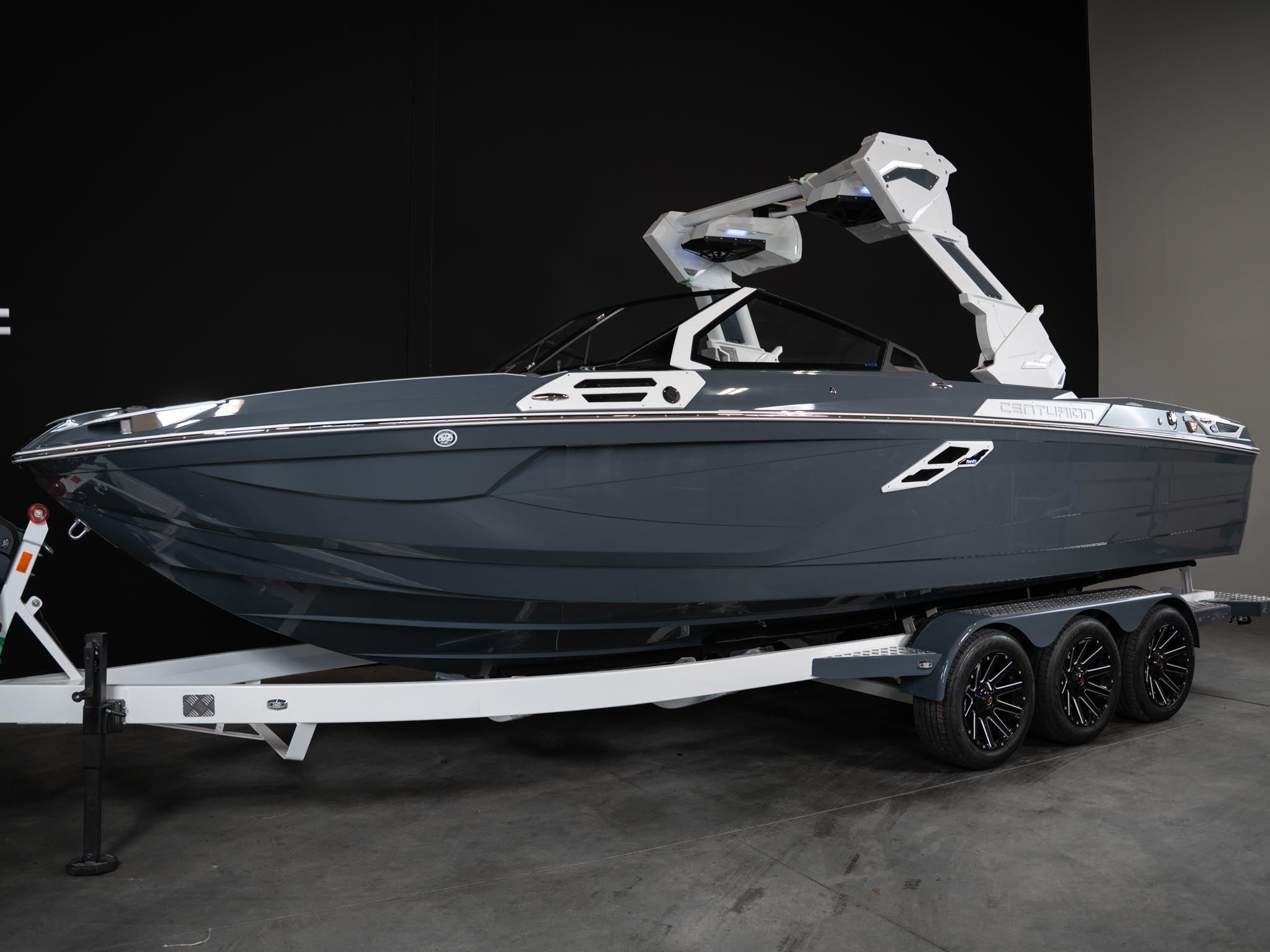2026 Centurion Ri245 - Charcoal / White Accents - BoardCo Boats