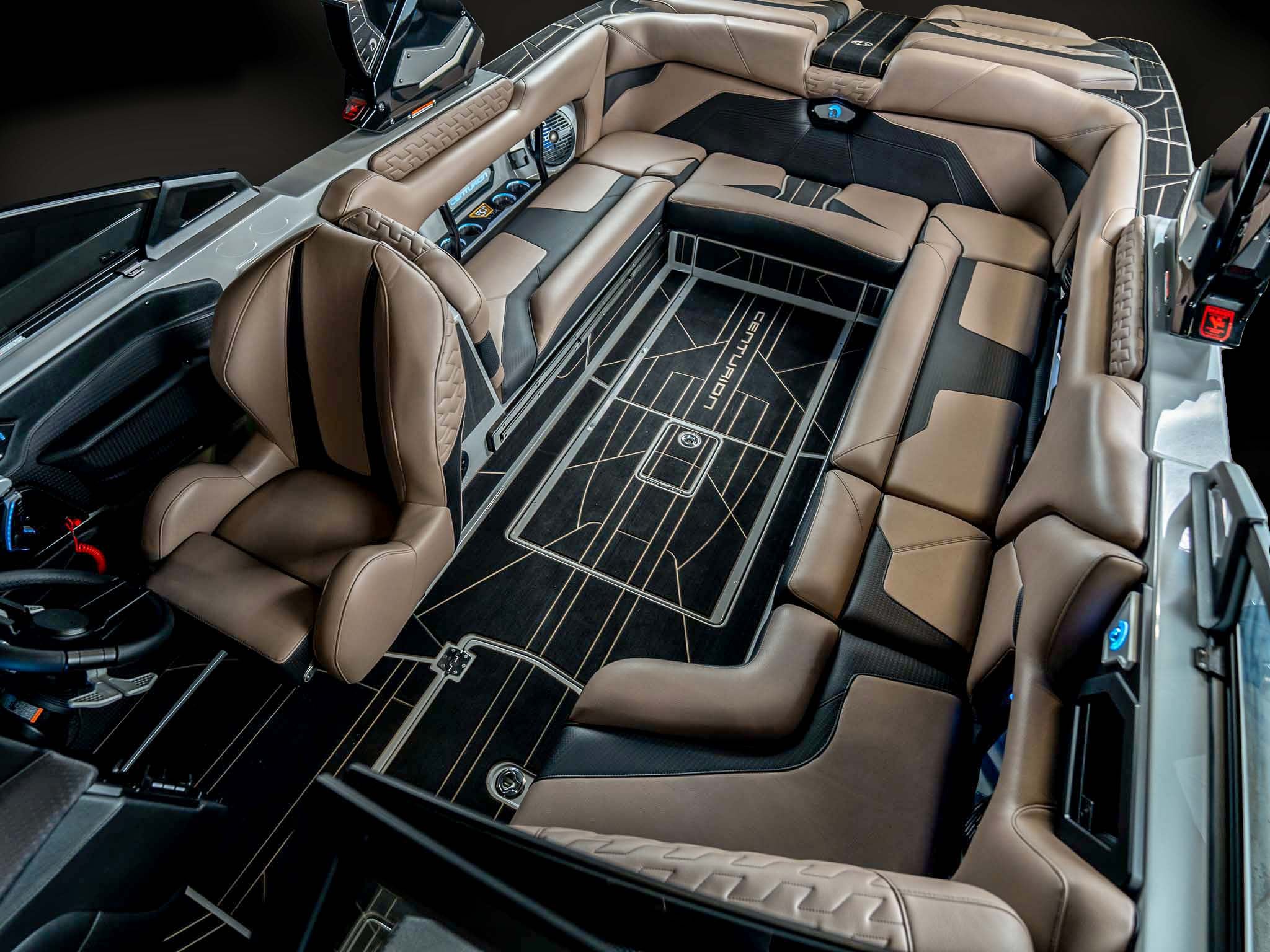 2026 Centurion Ri245 - Stone Gray / Mocha - BoardCo Boats