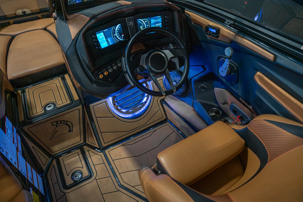 2019 Centurion Ri257 Champagne Flake / Black - BoardCo Boats