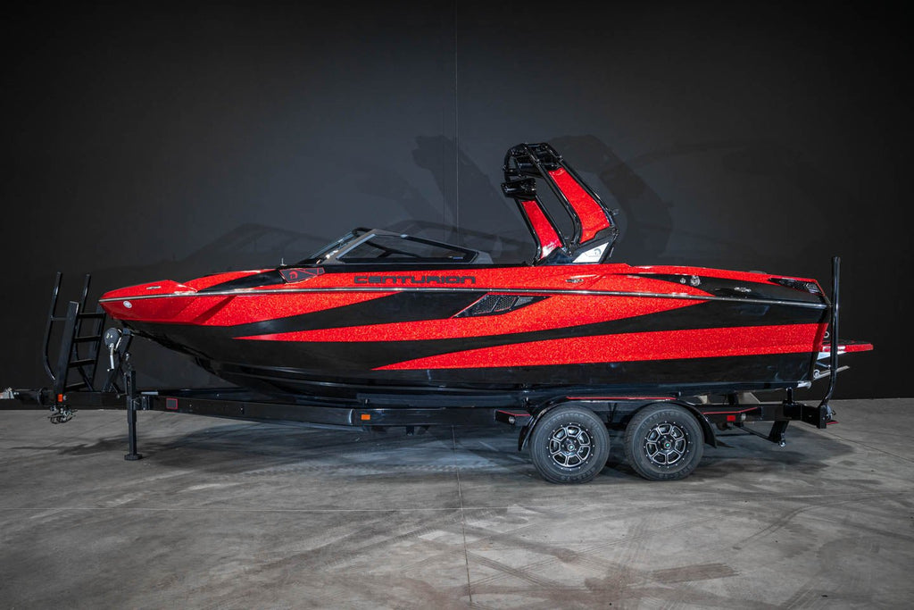 2023 Centurion Fi23 Fire Red Flake / Black - BoardCo Boats