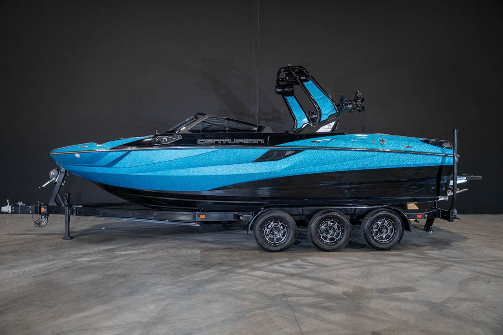 2023 Centurion Fi23 Mist Blue Flake / Black - BoardCo Boats