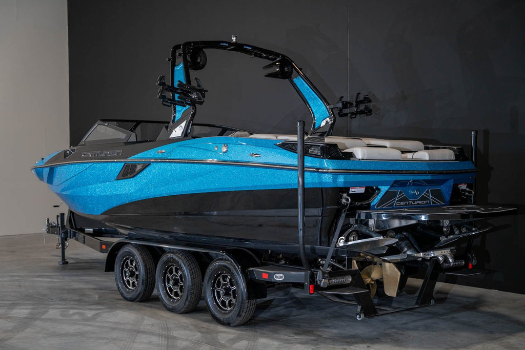 2023 Centurion Fi23 Mist Blue Flake / Black - BoardCo Boats