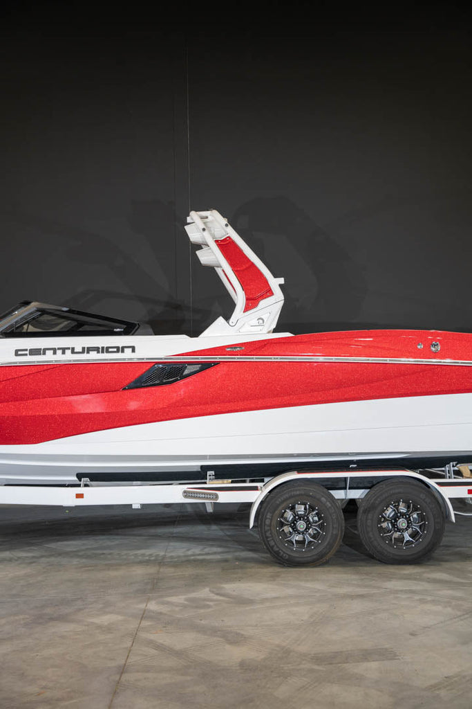 2023 Centurion Fi25 Fire Red Flake / White - BoardCo Boats
