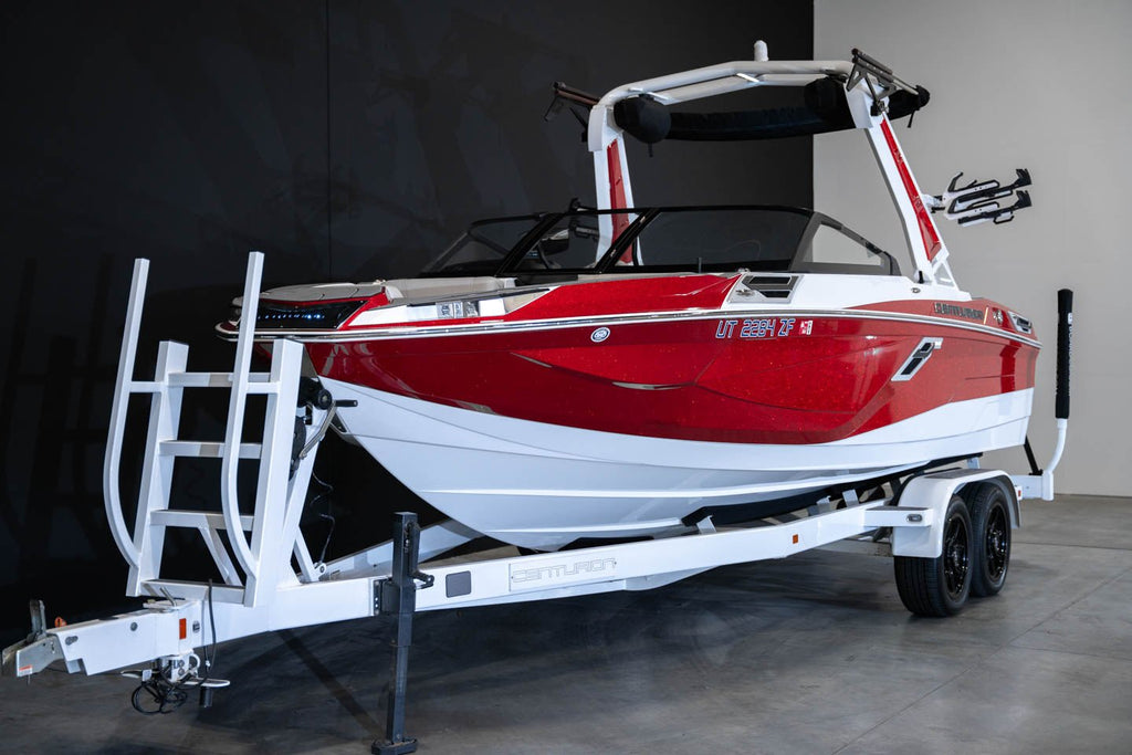 2023 Centurion Ri230 Red Flake / White - BoardCo Boats