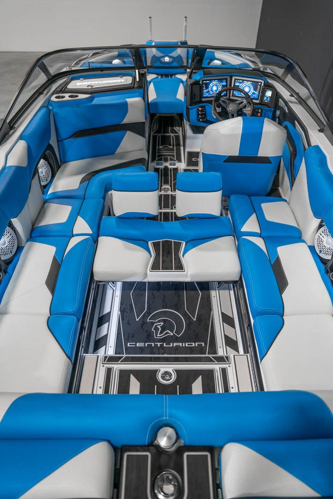 2023 Centurion Ri230 White / Electric Blue - BoardCo Boats
