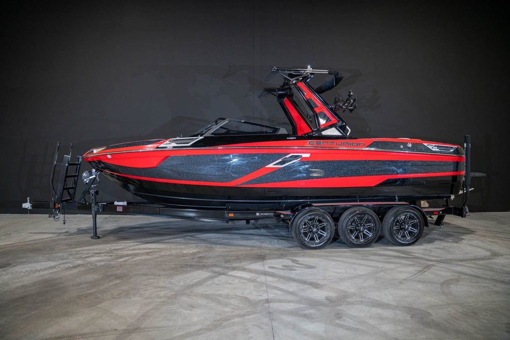2023 Centurion Ri245 Black Flake / Too Red / Black - BoardCo Boats