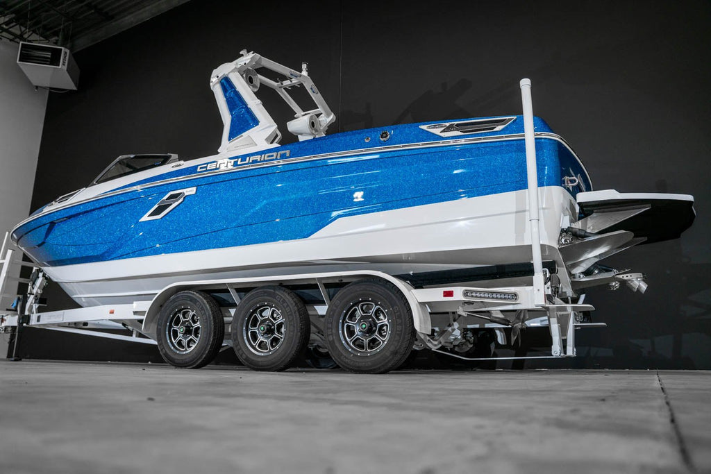 2023 Centurion Ri245 Marina Blue Flake / White - BoardCo Boats
