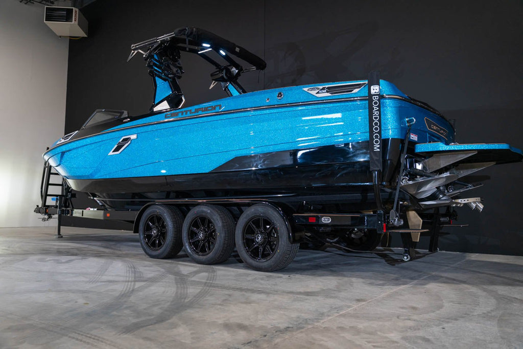 2023 Centurion Ri265 Bahama Blue Flake / Black - BoardCo Boats