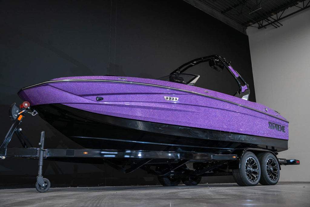2023 Supreme S220 Lavender Flake / Black - BoardCo Boats