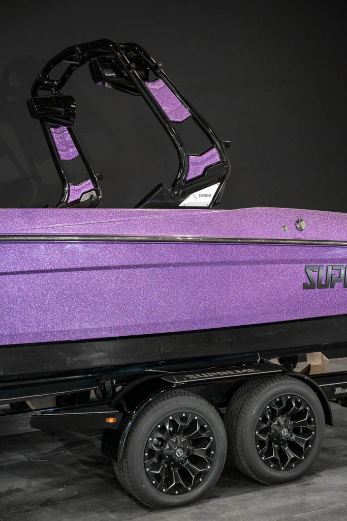 2023 Supreme S220 Lavender Flake / Black With Price - BoardCo Boats