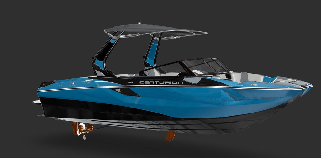 2024 Centurion Fe22 Mist Blue Flake / Black - BoardCo Boats